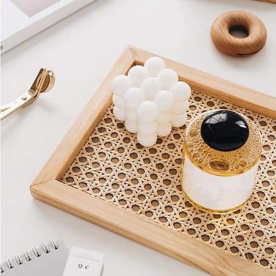 Lưới mây mắt cáo, điểm nhấn của mây tre đan Lưới mây mắt cáo, điểm nhấn của mây tre đan