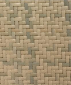 Mây Đan Khít Nhựa Chữ L Màu Vàng Xanh Nhập Khẩu MĐK-L3