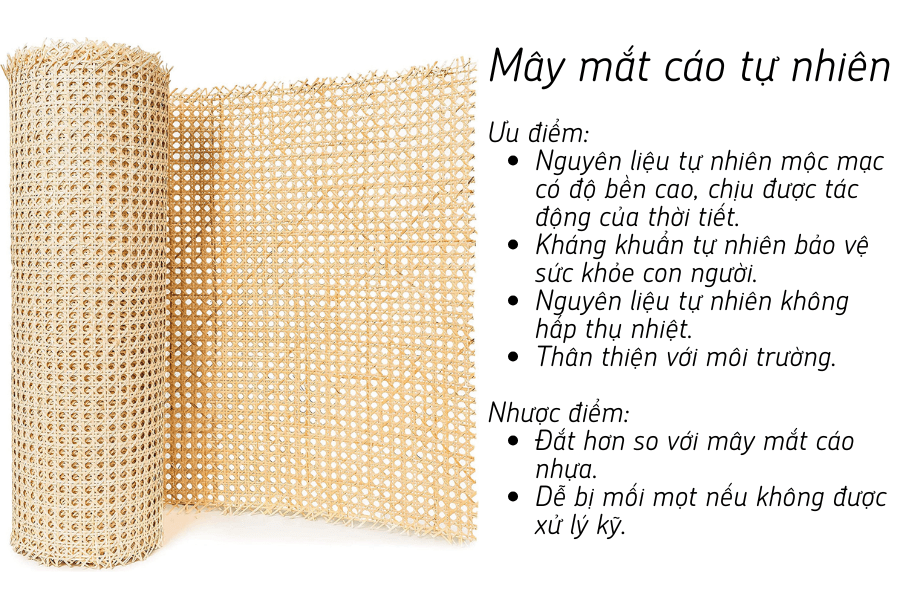 Mây mắt cáo tự nhiên 